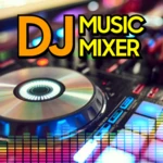 dj mixer android application logo